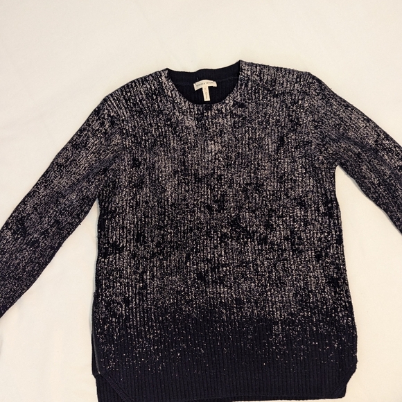 Rebecca Taylor blue and metallic silver sweater, S - Picture 9 of 9